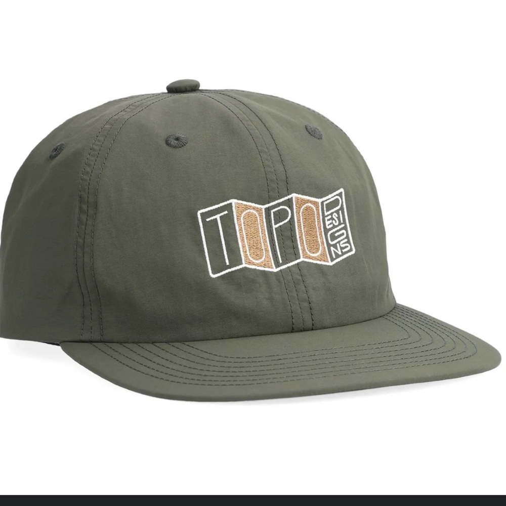 Topo Designs Dark Green and Black Cap